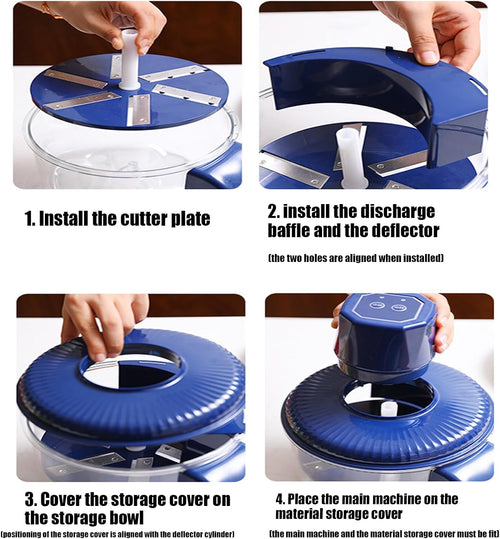 آلة تقشير البطاطا والثوم والخضر متعددة الاستعمال🥔🧄🥕