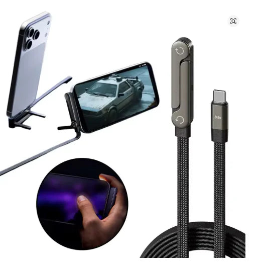 🎁+⚡كابل شحن فائق السرعة بقوة 240 واط